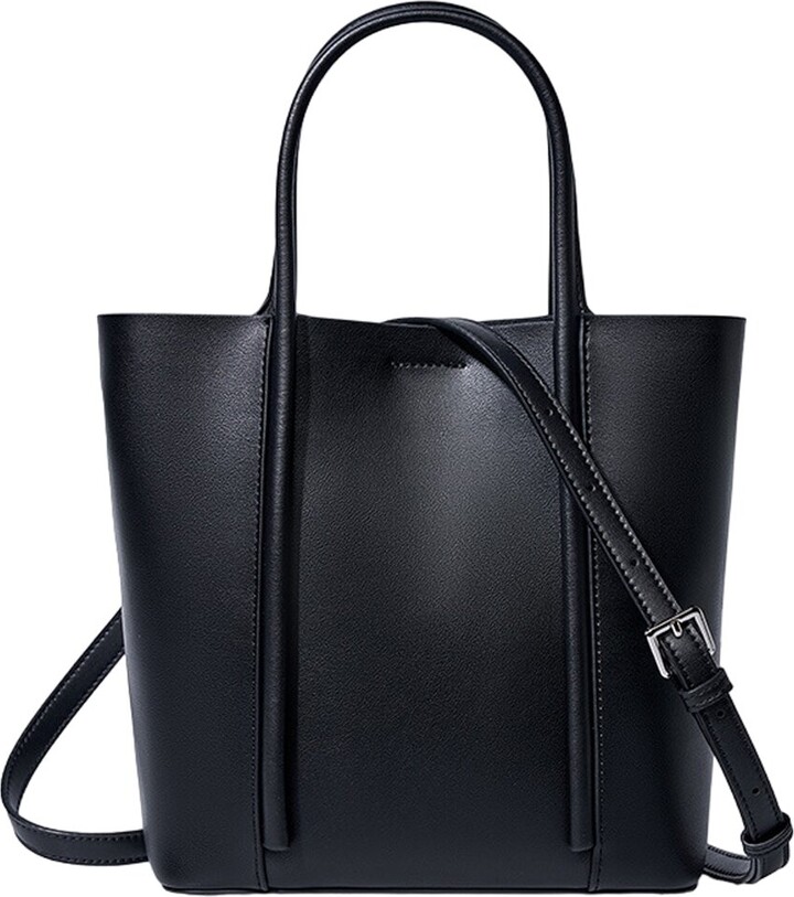 Adele Berto Leather Tote Bag - ShopStyle