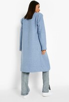 Thumbnail for your product : boohoo Textured Wool Look Coat