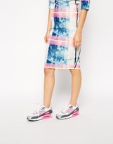 Thumbnail for your product : ASOS Pencil Skirt In Scuba In Marble Check Print