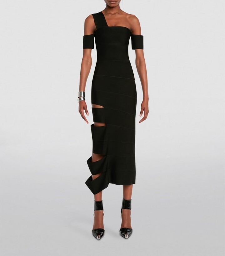 Alexander Mcqueen Knitted Dress | ShopStyle