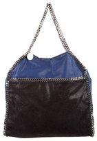 Thumbnail for your product : Stella McCartney Two-Tone Shaggy Deer Large Tote