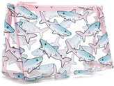 Thumbnail for your product : Forever 21 Shark Print Makeup Bag