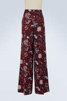 Thumbnail for your product : Diane von Furstenberg Wide-legged silk pants