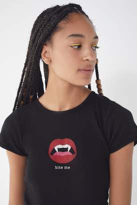 Truly Madly Deeply Bite Me Baby Tee