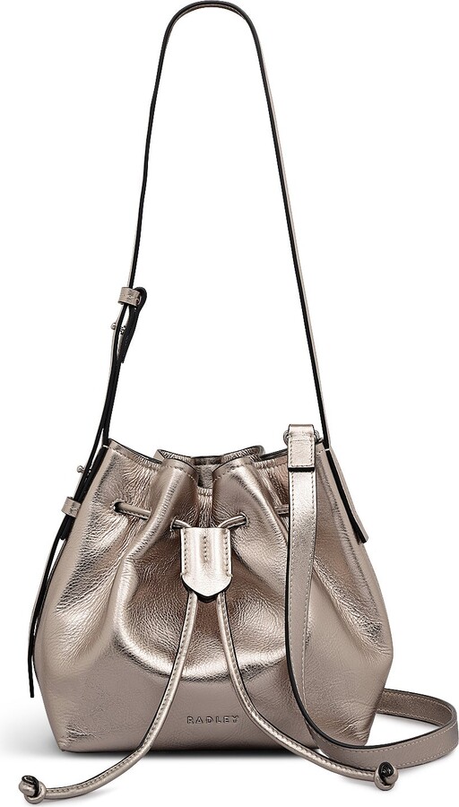 Radley York Mews - Metallic Small Drawstring Shoulder Bag