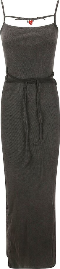 Ottolinger Logo Charm Maxi Slip Dress