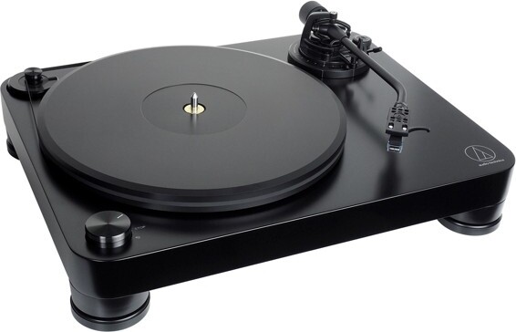 Audio-Technica AT-LP7 Fully Manual Belt-Drive Turntable (Black)