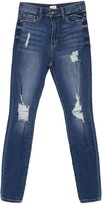 Thumbnail for your product : Sneak Peek Denim Distressed High Rise Skinny Jeans