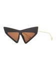 gucci crystal studded acetate mask cateye sunglasses