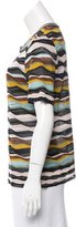 Thumbnail for your product : Missoni Short Sleeve Patterned Top