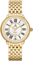 Thumbnail for your product : Michele 16mm Serein Diamond Dial Watch Head, Gold