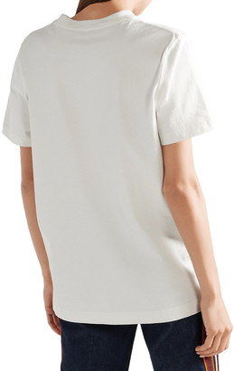 Calvin Klein Embroidered Cotton-jersey T-shirt