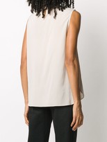 Thumbnail for your product : Brunello Cucinelli Sleeveless Chest Pocket Top