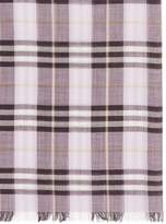 Thumbnail for your product : Burberry Vintage Check Lightweight Wool Silk Scarf