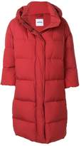 Thumbnail for your product : Aspesi padded three quarter sleeves coat