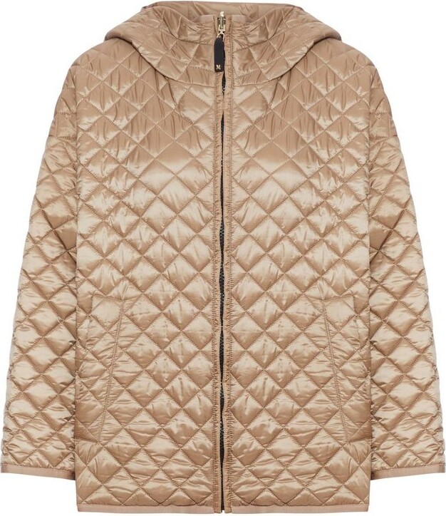 Max Mara The Cube Leo Quilted Zipped Jacket