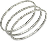 Thumbnail for your product : ABS by Allen Schwartz Pavé Bangle Bracelet Set