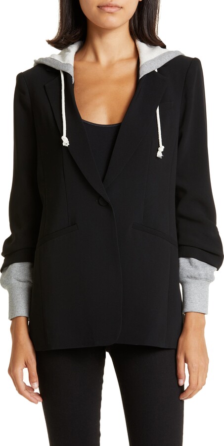 Cinq à Sept Hooded Khloe Jacket