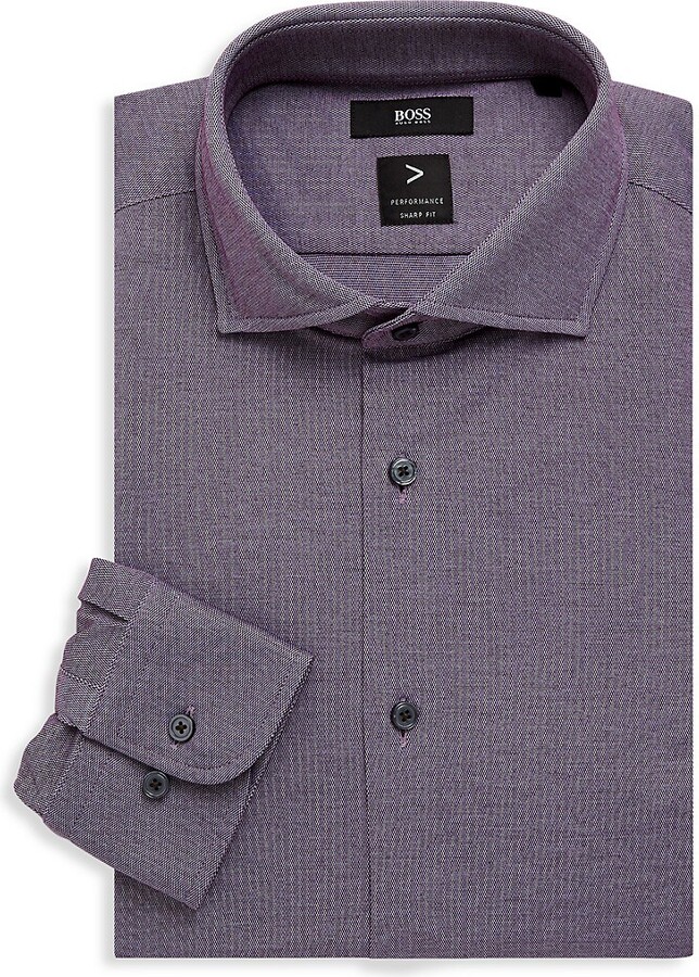HUGO BOSS SharpFit Performance Dress Shirt ShopStyle