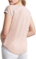 Thumbnail for your product : SABA Madison Linen Trim Tee