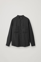 Thumbnail for your product : COS Grandad Shirt With Patch Pockets