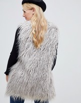 Thumbnail for your product : Brave Soul Tall lanzarote shaggy vest