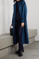 Thumbnail for your product : Loro Piana Emilien Belted Cashmere Coat - Blue - x large