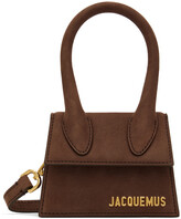 Thumbnail for your product : Jacquemus Brown Suede 'Le Chiquito' Clutch
