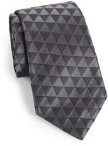 Thumbnail for your product : Armani Collezioni Triangle Neat Silk Tie