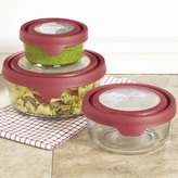 Thumbnail for your product : Anchor Hocking TrueSeal Round Glass Storage Set, 6-Piece
