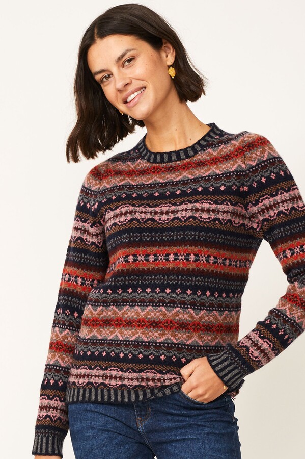 ERIBE Knitwear Westray Fair Isle Sweater | Acer - ShopStyle
