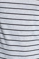 Thumbnail for your product : Vince Camuto Woven Back Stripe High-Low Top