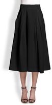 Thumbnail for your product : Milly Pleated A-Line Skirt