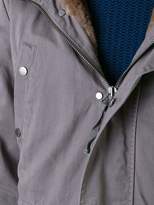 Thumbnail for your product : Yves Salomon padded hooded jacket