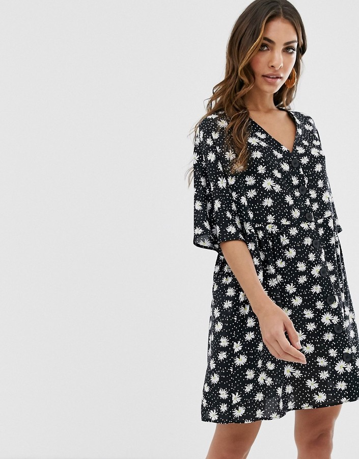 daisy smock dress