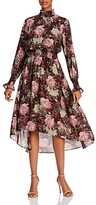 Thumbnail for your product : nanette Nanette Lepore Floral Smocked High/Low Dress