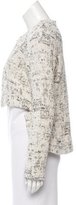 Thumbnail for your product : Derek Lam 10 Crosby Tweed High Low Jacket
