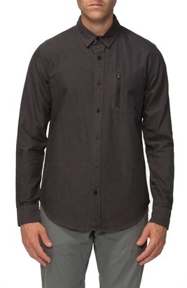 Tavik Men's 'Rivington' Regular Fit Zip Pocket Dobby Woven Shirt