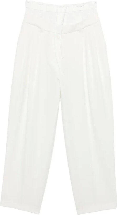 System Belt-Loop Drawstring Trousers
