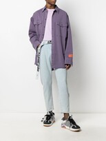 Thumbnail for your product : Off-White Belted Cropped Jeans
