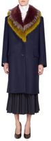 Thumbnail for your product : Dries Van Noten Faux Fur Wool Coat