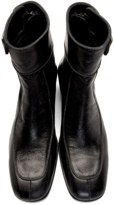 Saint Laurent Black Miles 30 Age Boots