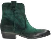 Thumbnail for your product : Elena Iachi Burnt Green Velvet Boots