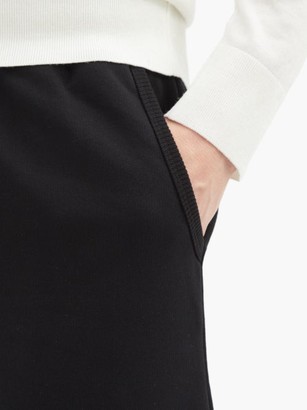 Givenchy Logo-patch Cotton-jersey Shorts - Black