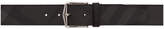 Thumbnail for your product : Burberry Black and Grey London Belt