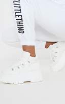 Thumbnail for your product : PrettyLittleThing White Extreme Flatform Chunky Sole Ankle Boot