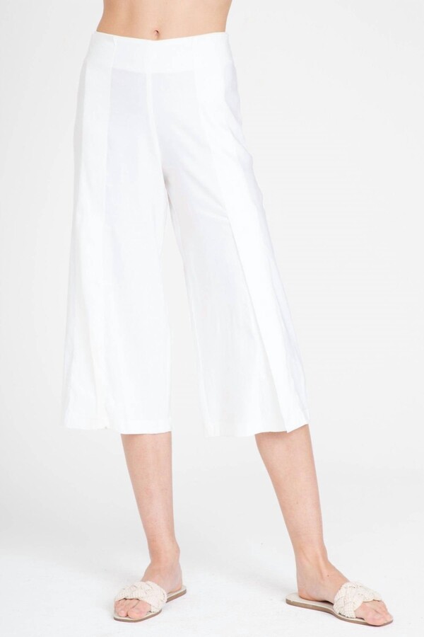 Eva Franco Duval Pant In White