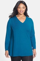 Thumbnail for your product : Lysse 'Damaris' Top with Shaping Liner (Plus Size)