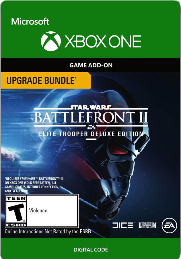 Microsoft Star Wars Battlefront II: Elite Trooper Deluxe Edition Upgrade, - Xbox One [Digital]