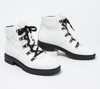 fynndelle lace up booties